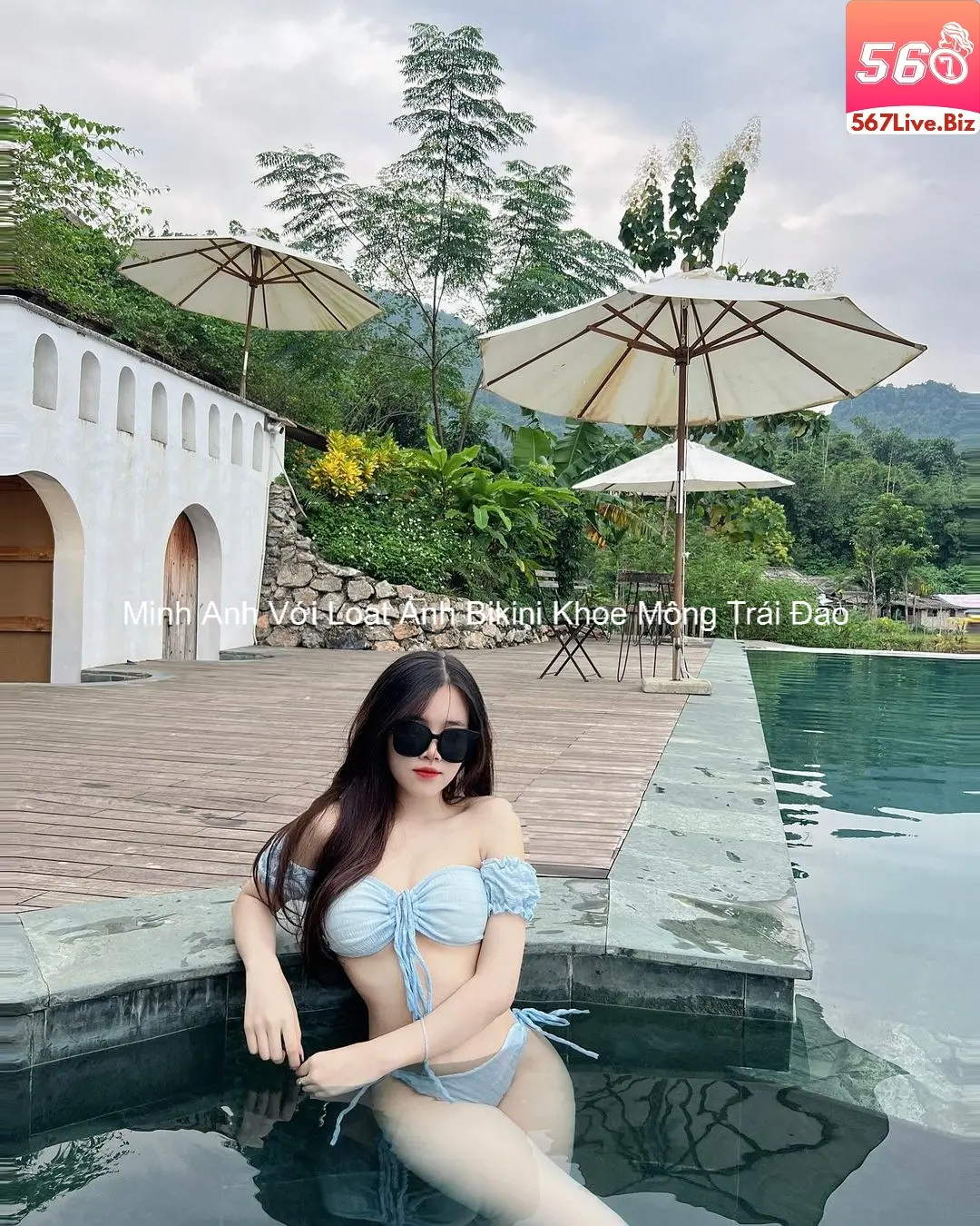 Minh Anh Với Loạt Ảnh Bikini Khoe Mông Trái Đào 1