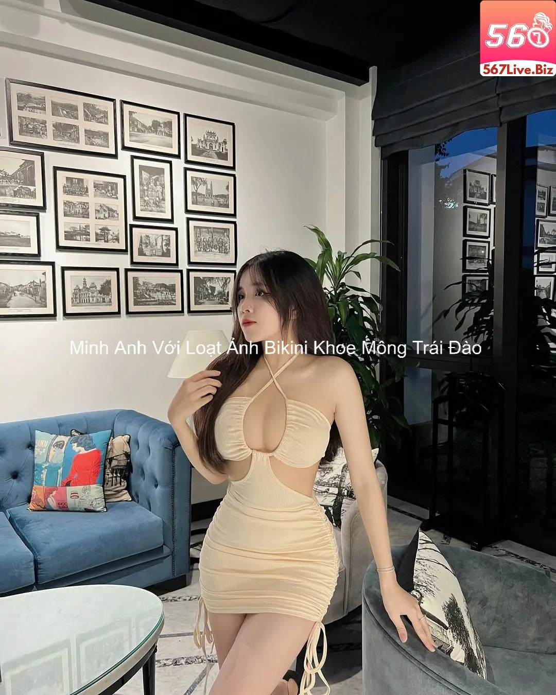 Minh Anh Với Loạt Ảnh Bikini Khoe Mông Trái Đào 2