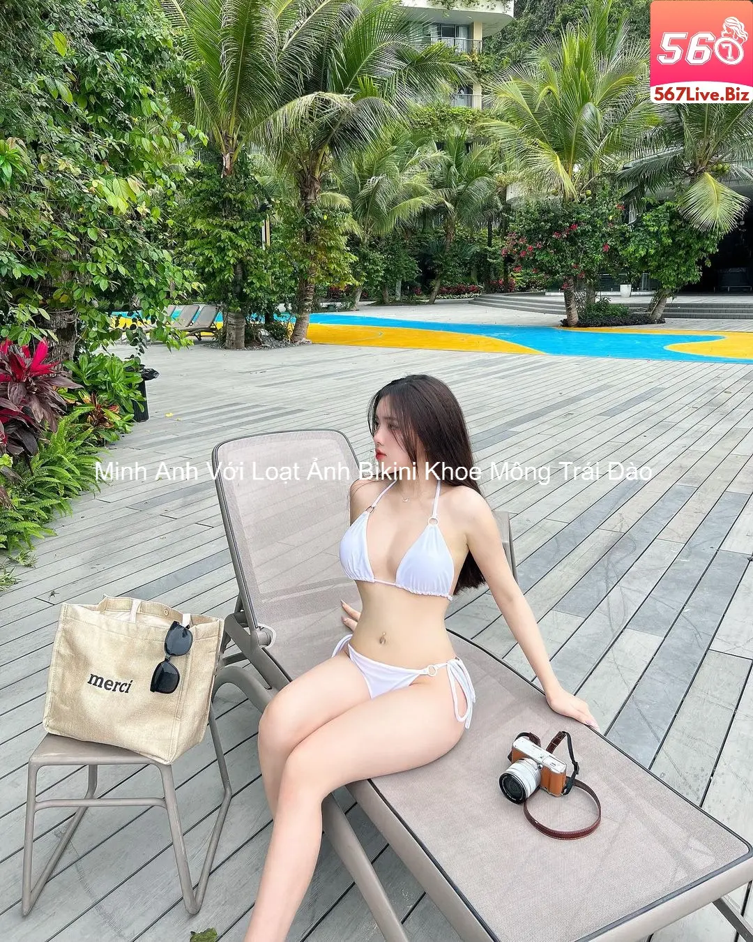 Minh Anh Với Loạt Ảnh Bikini Khoe Mông Trái Đào 7